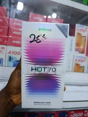 New Infinix Hot 70 256 GB