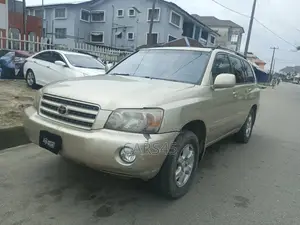 Toyota Highlander Limited V6 2002 Gold