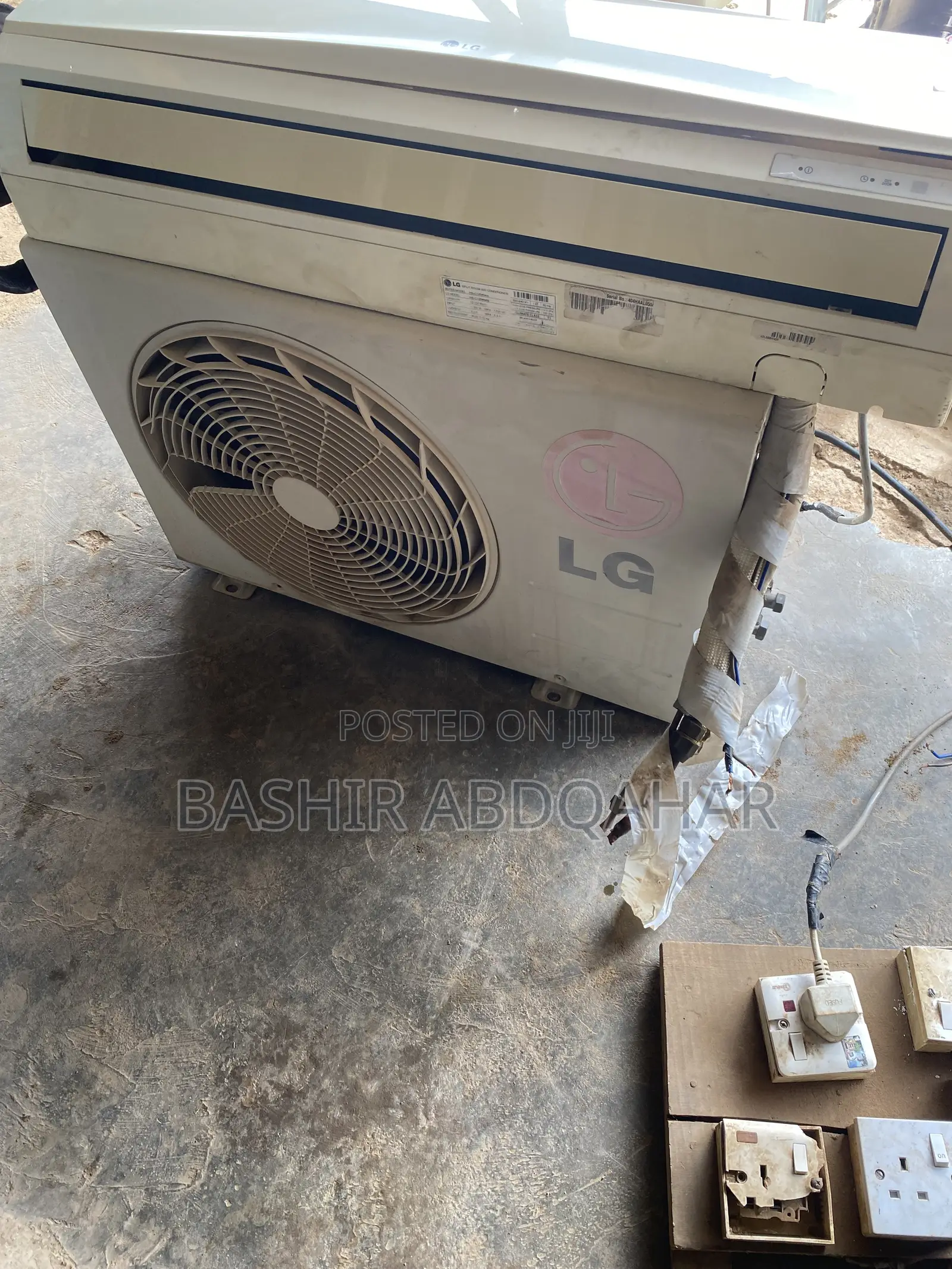 Lg 1.5hp Split Air Conditioner ₦190,000