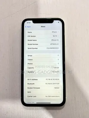 Apple iPhone XR 128 GB White