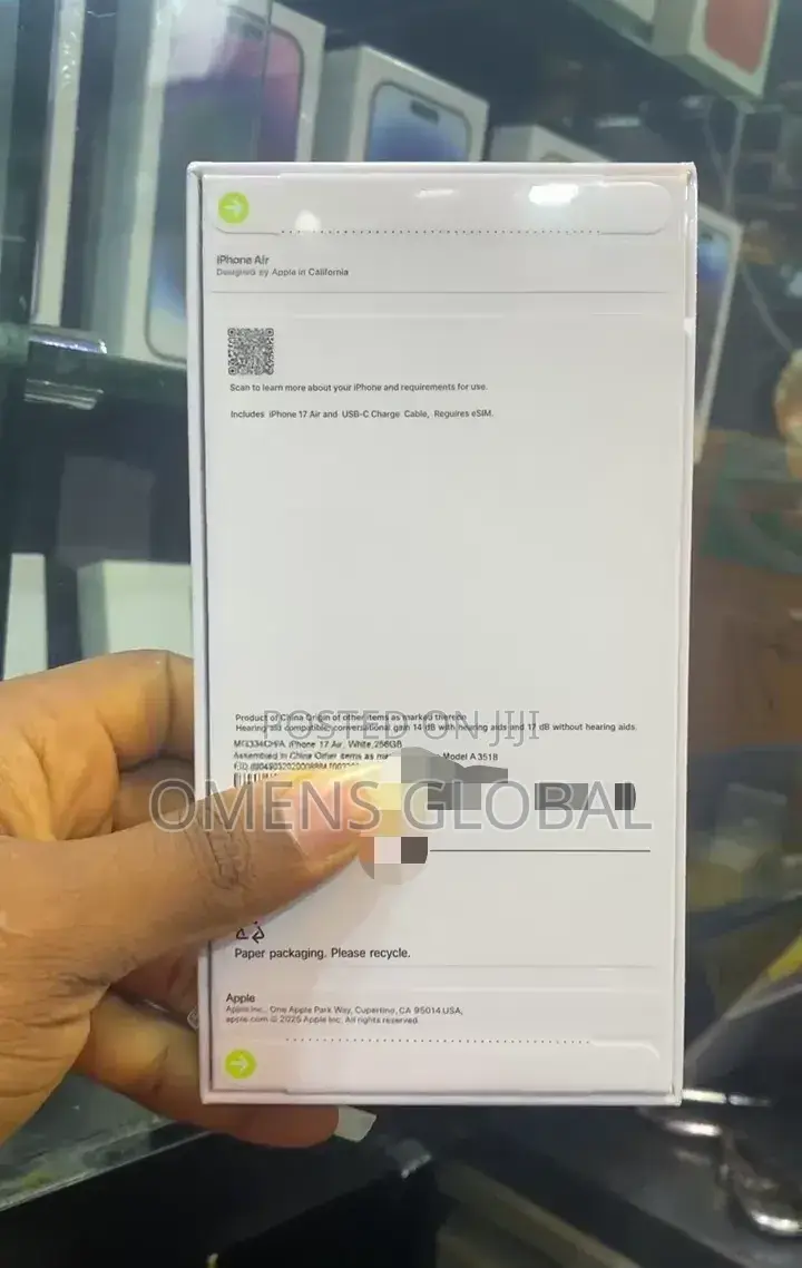 New Apple iPhone Air 256 GB Silver