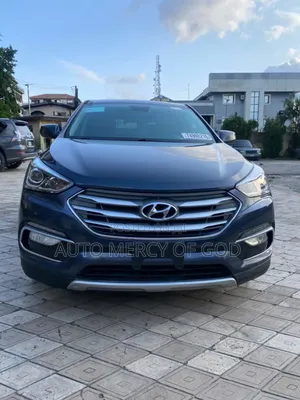 Hyundai Santa Fe SE AWD 2017 Blue