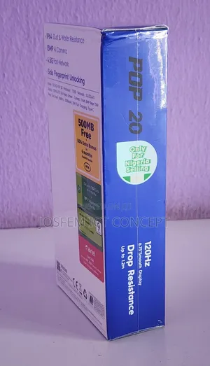 New Tecno Pop 20 64 GB Black