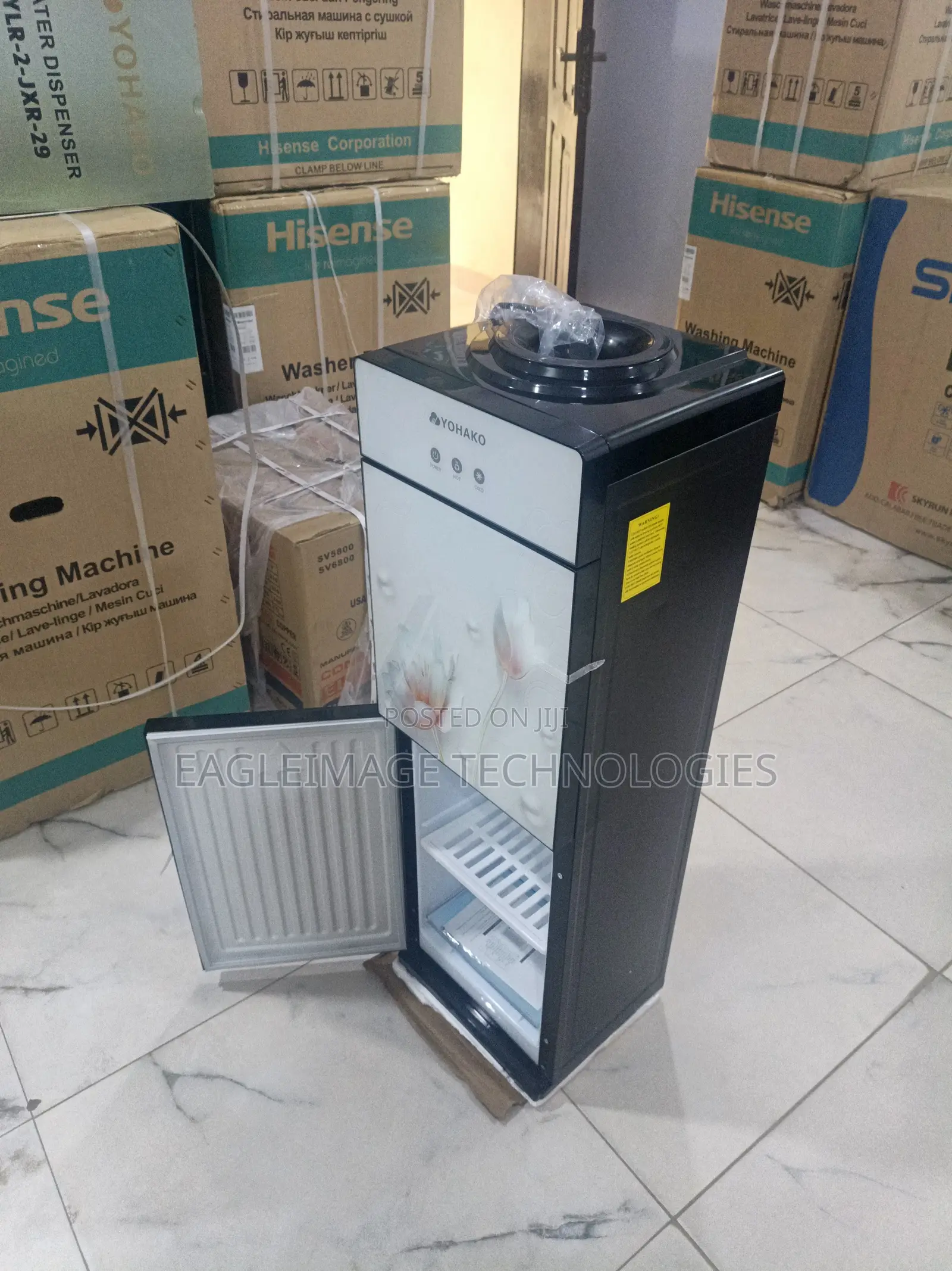 Dual Function Yohako Water Dispenser Refrigerator