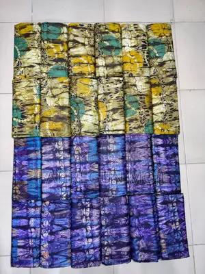 Quality Adire Cotton Fabric for Gowns and Kaftans