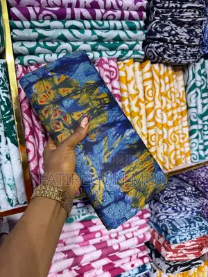 Quality Adire Cotton Fabric for Gowns and Kaftans