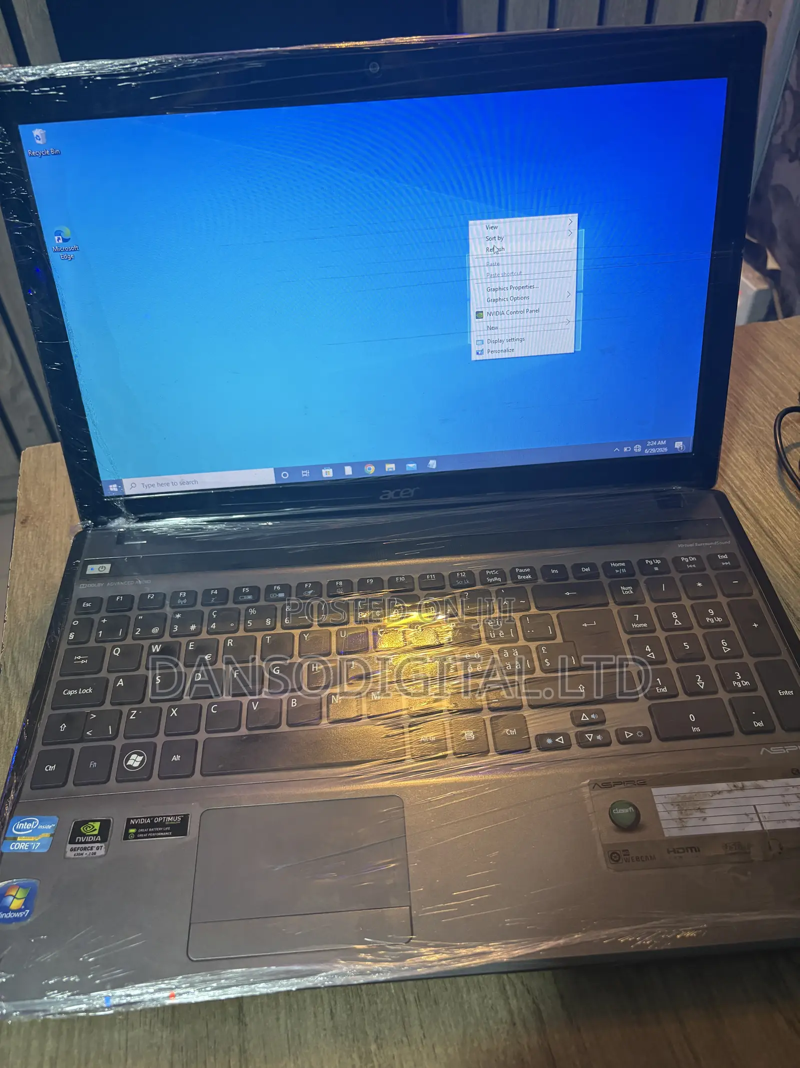 New Desktop Computer Asus Chromebox 8GB Intel Core i7 HDD 500GB