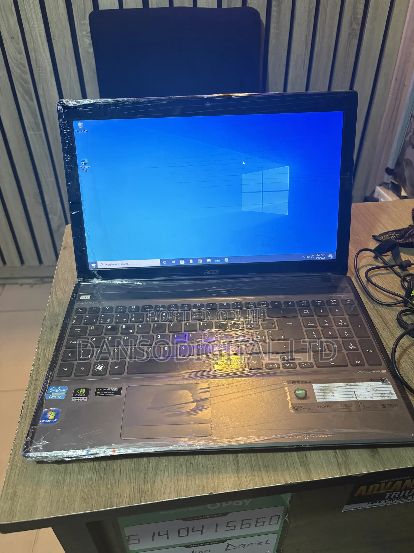 New Desktop Computer Asus Chromebox 8GB Intel Core i7 HDD 500GB