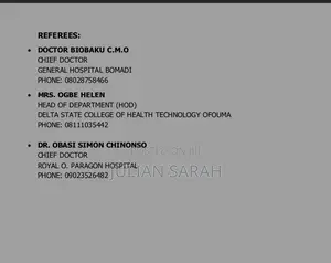 Healthcare Nursing Cv
