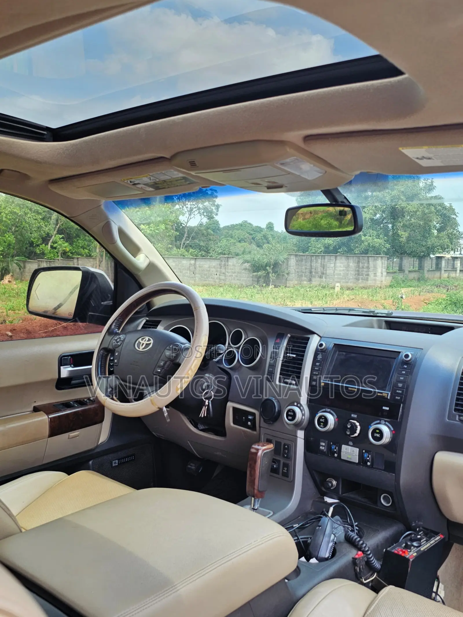 Toyota Sequoia 2011 Maroon
