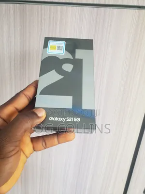 New Samsung Galaxy S21 5G 256 GB Black