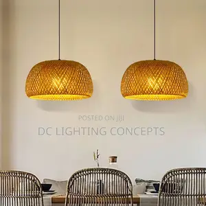 Creative Woven Vintage Pendant Lights for Bar, Restaurant and Cafe.