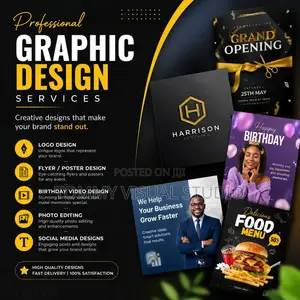 Professional Birthday Video Wedding Flyer Design Tommy Visual Studio
