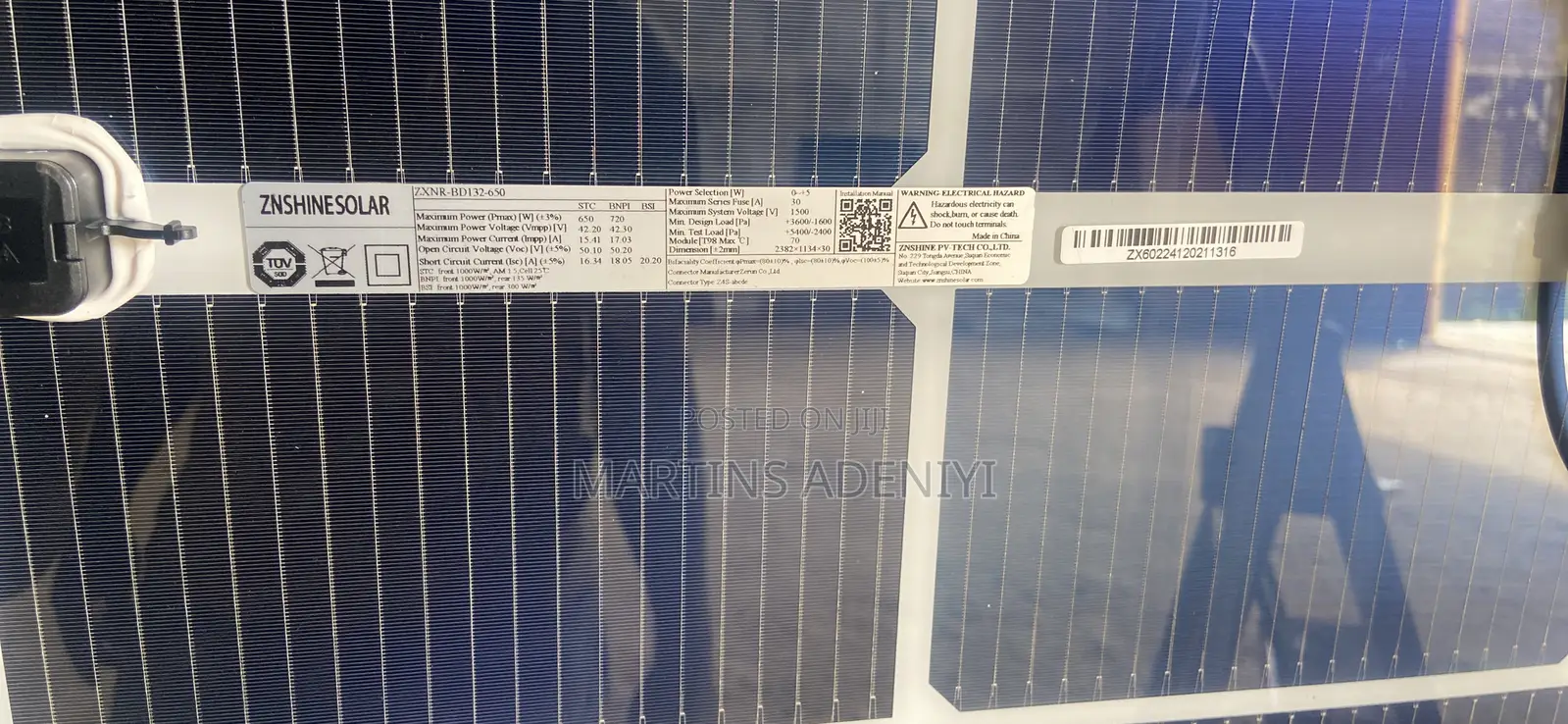 Znshine Solar Panel