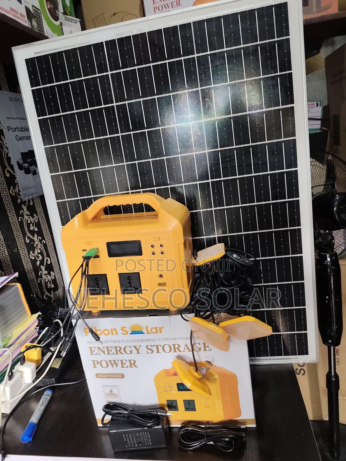 500w Solar Generator for Students and Working Class