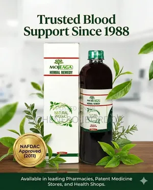 Mojeaga Herbal Remedy (Blood Builder, Sickle Cell Anemia, Weak Immune
