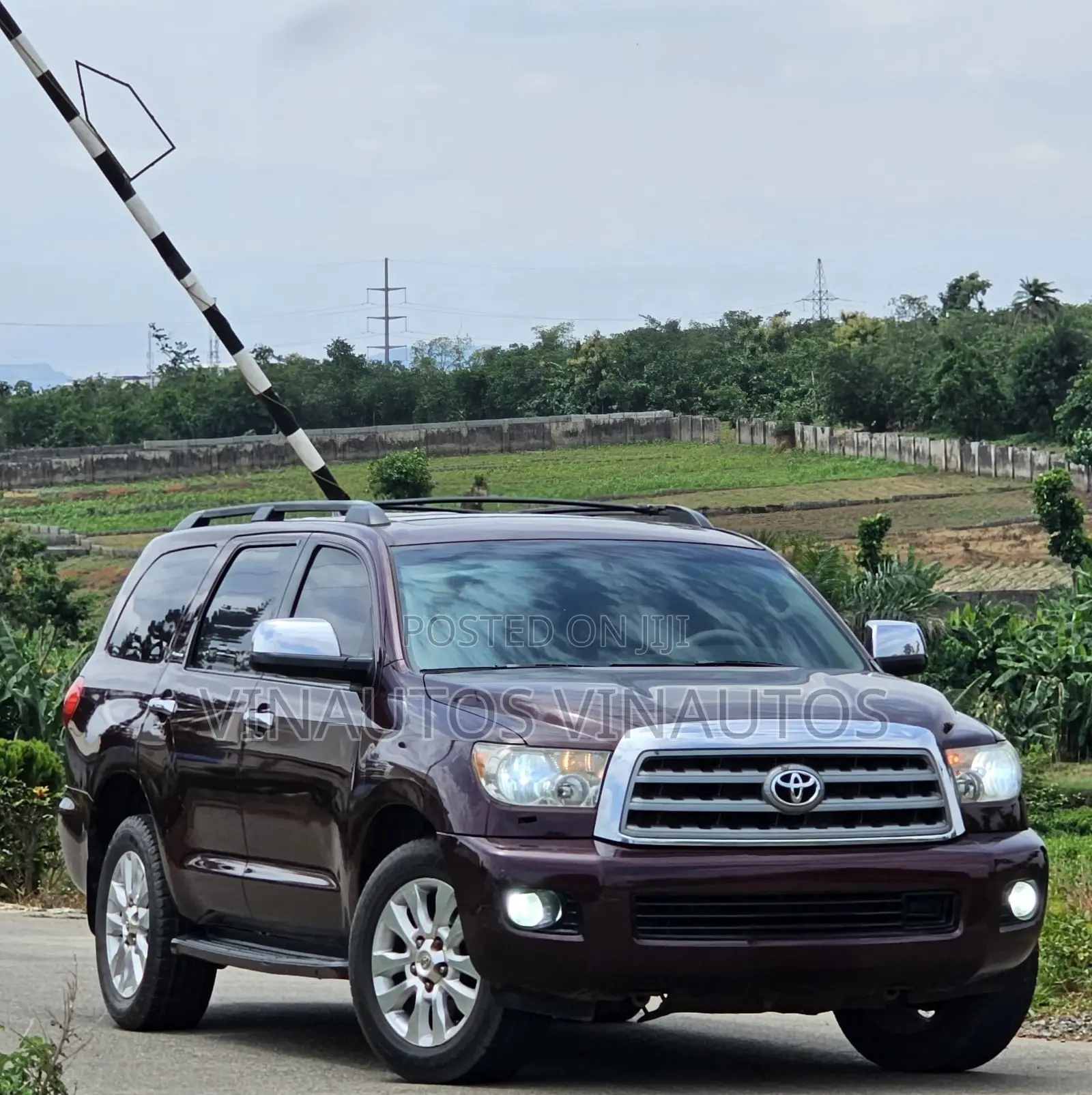 Toyota Sequoia 2011 Maroon
