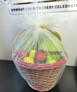 Round Wicker Gift Basket With Handle – Hamper Basket