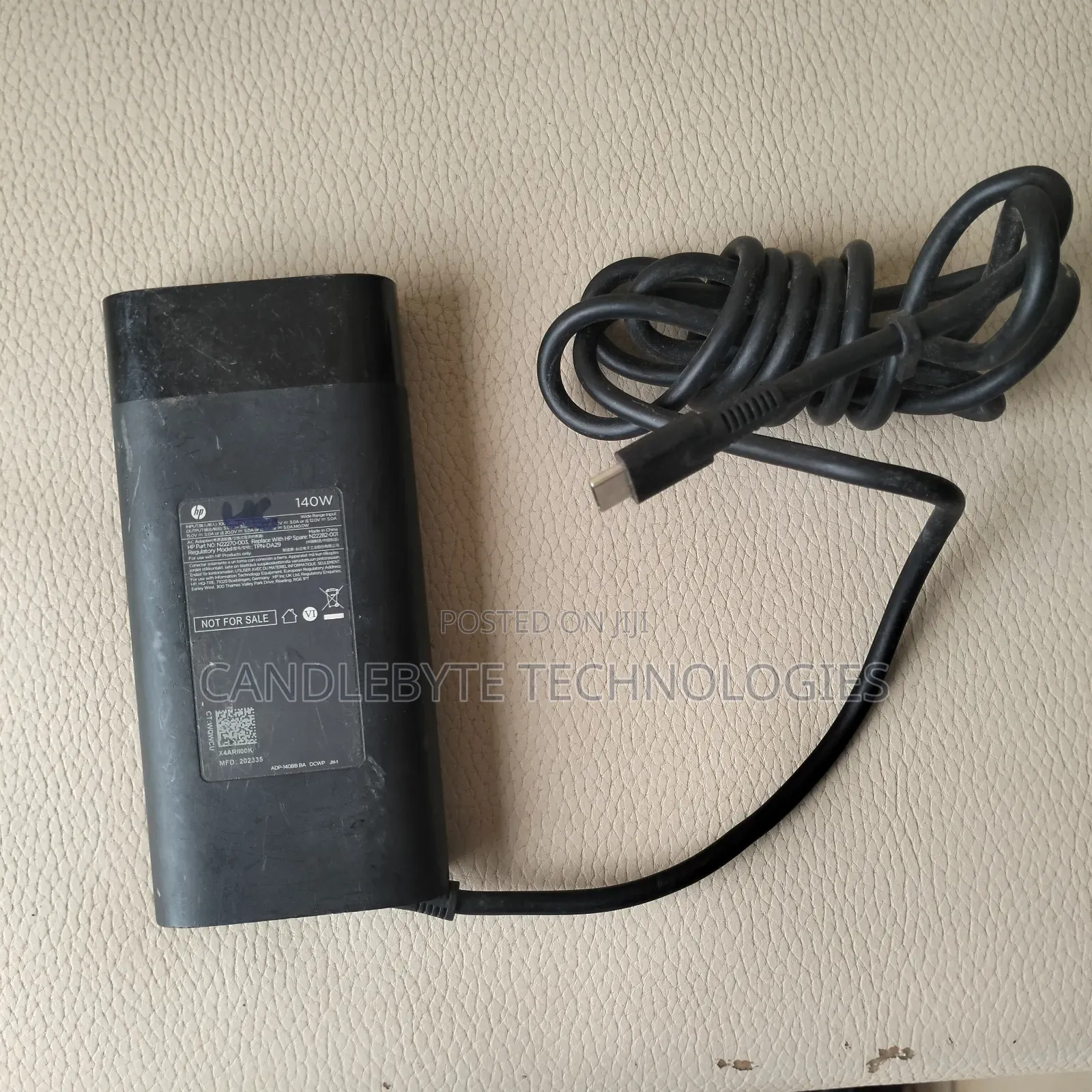 Original Hp 140w Usb-C Charger – Maximum Power Delivered