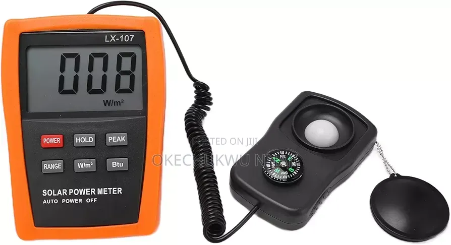 Solar Power System Meteorological Use Sun Radiation Measuring 1999