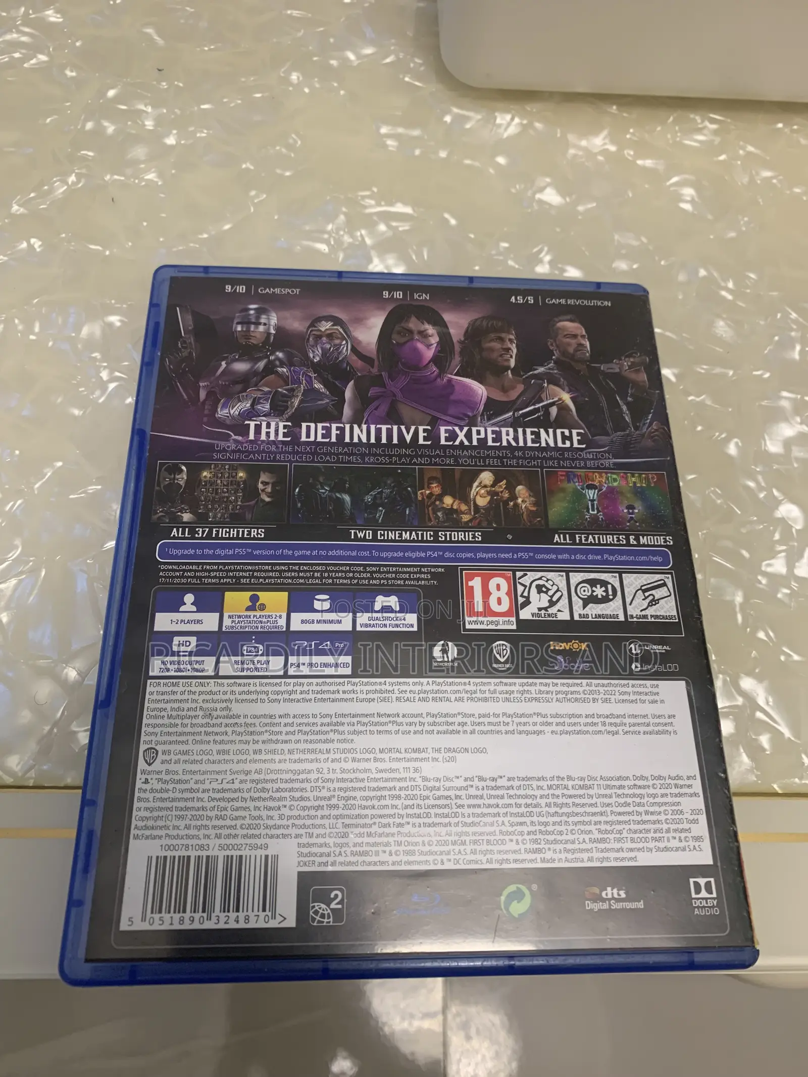 Mortal Combat Ultimate Ps4