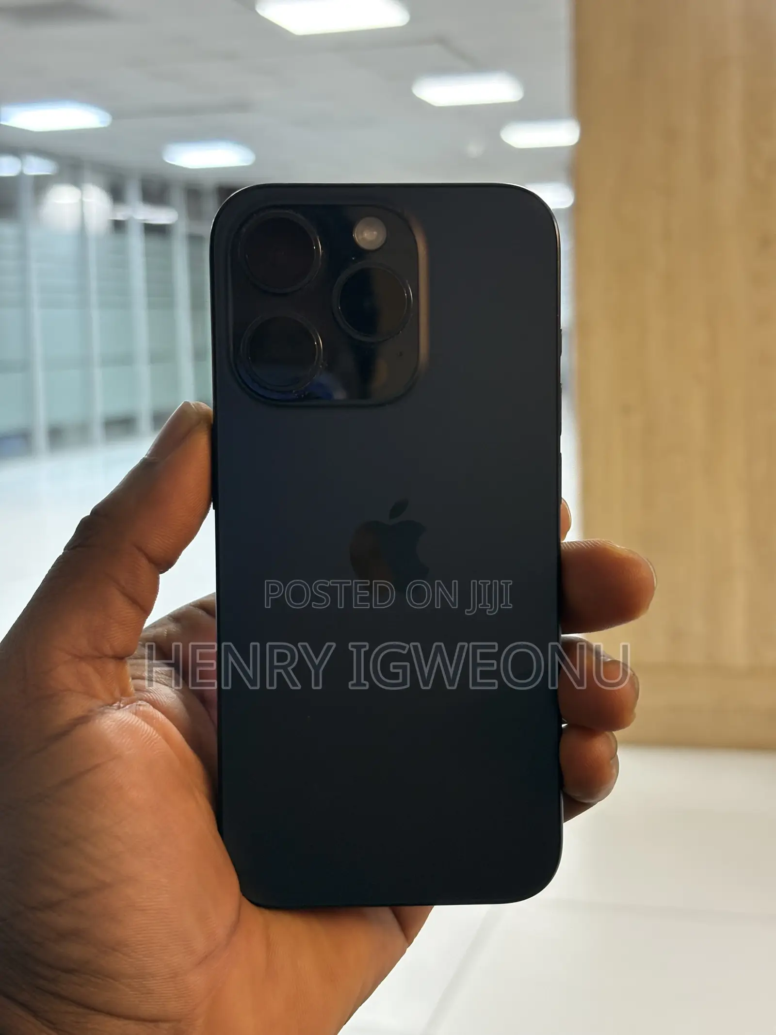 Apple iPhone 15 Pro 256 GB Black