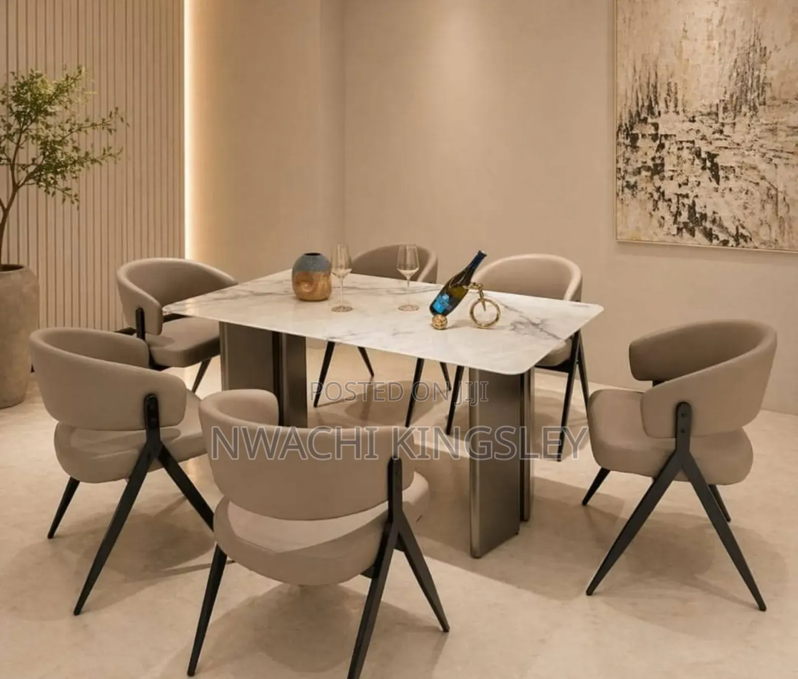 Luxury Imported 6-seater Dining Set