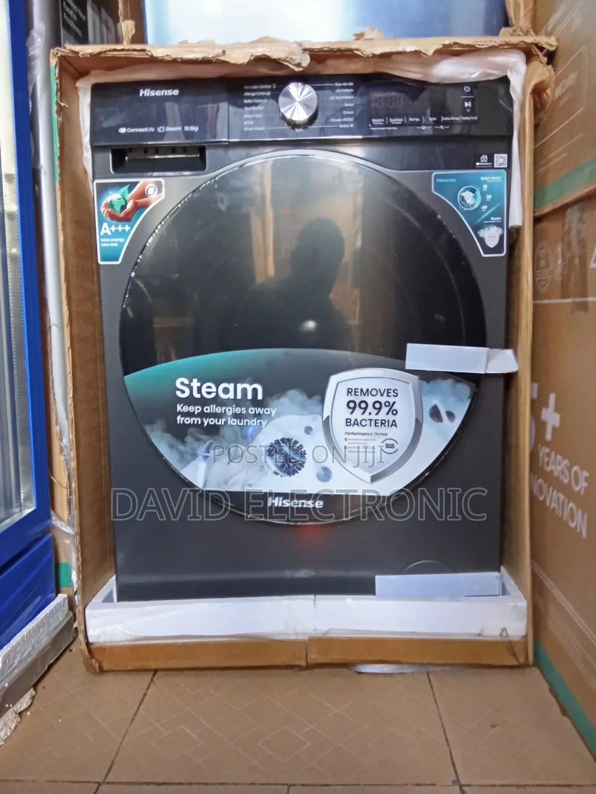 Hisense Washing Machine Automatic 10kg Front Loader