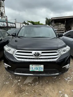 Toyota Highlander Limited 2012 Black