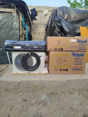 New Royal Windfree Inverter Split Ac 1hp Copper Smart Energy With Kit