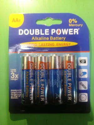 Double Power Aa Alkaline Battery
