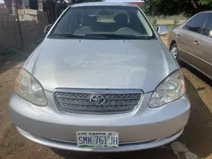 Toyota Corolla Sedan 2003 Silver