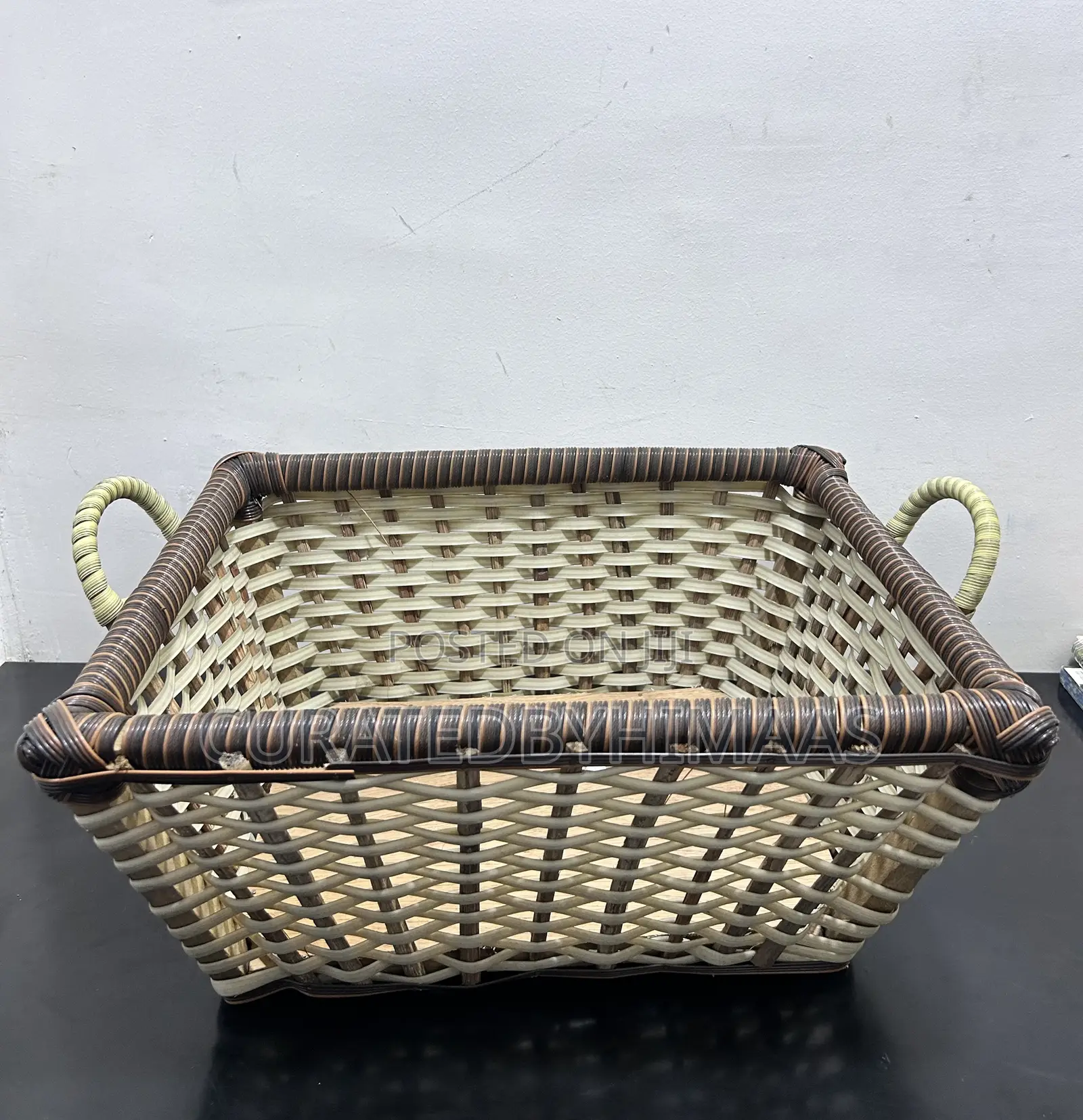 Rectangular Wicker Hamper Basket