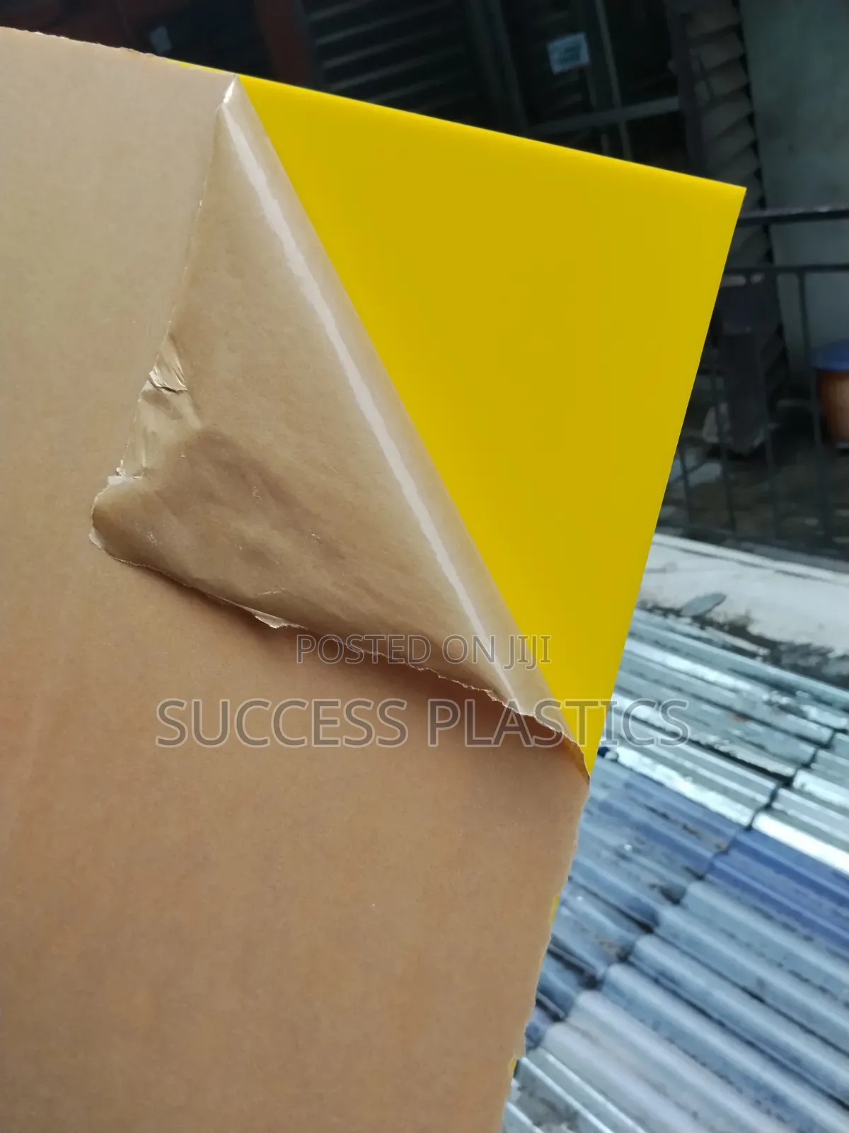 Original 3mm Yellow Acrylic Sheets