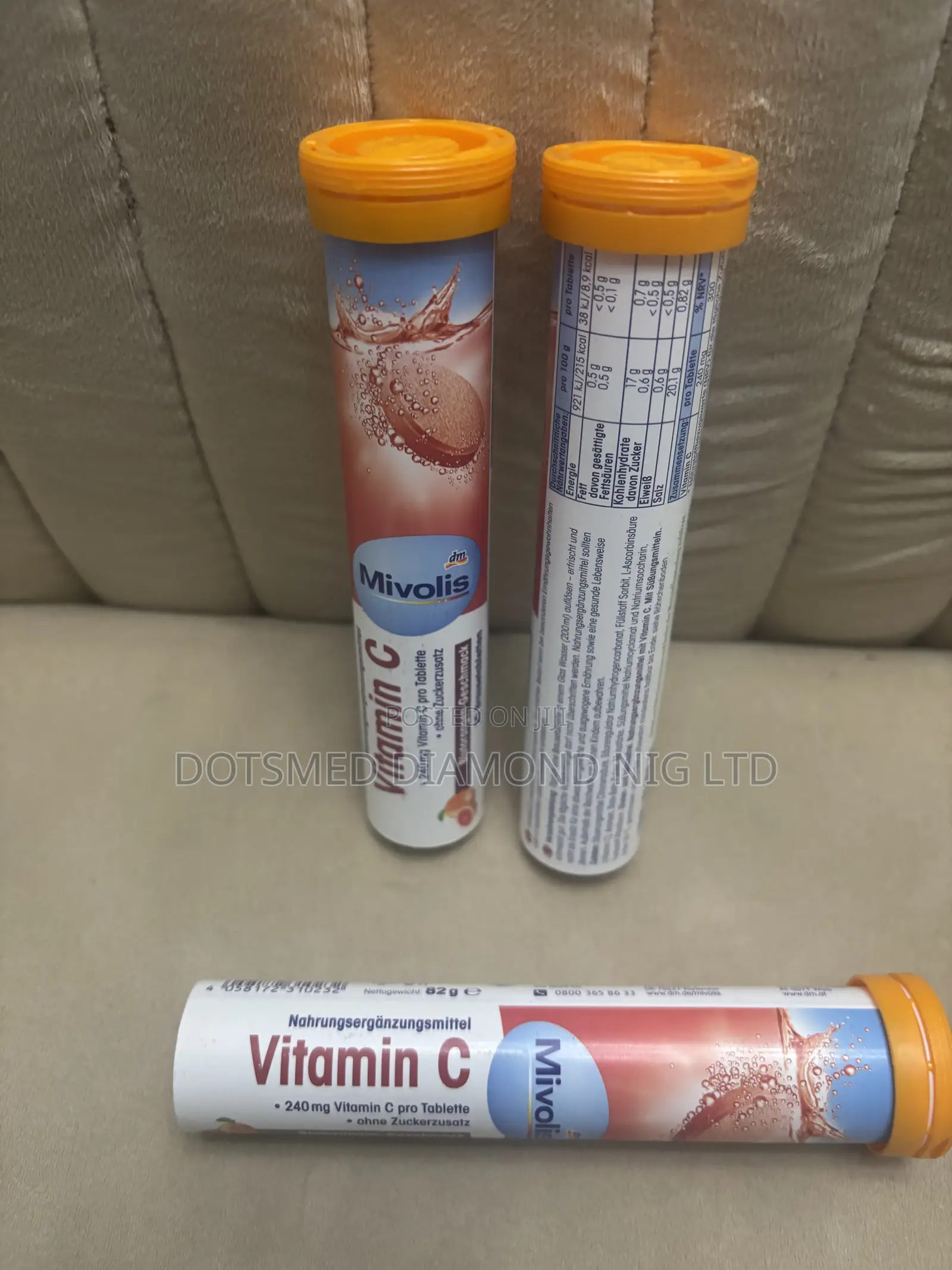 Original Mivolis Vitamin C Effervescent Tablets (20 Tablets)