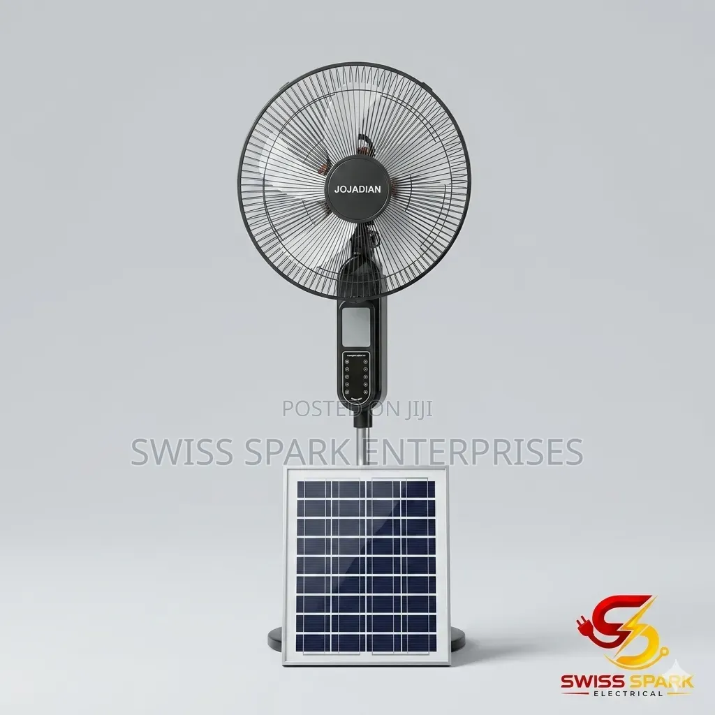 Solar Rechargeable Fan