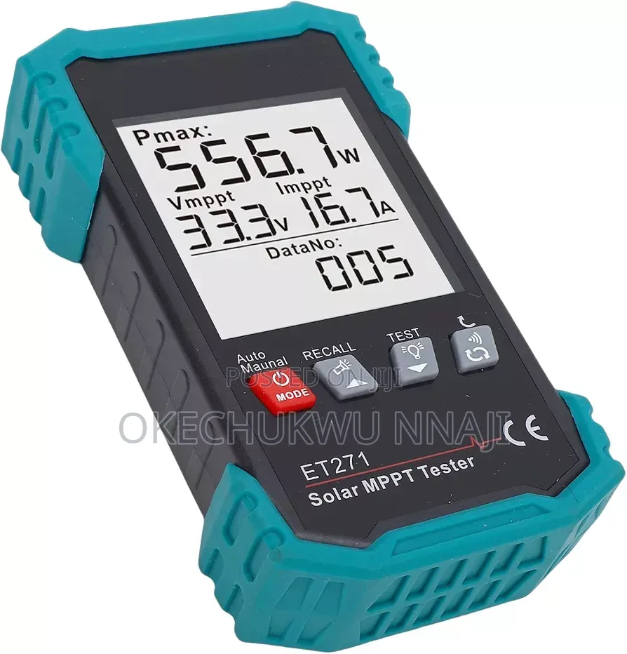 2000w Solar Panel Tester, Abs Material With LCD Display