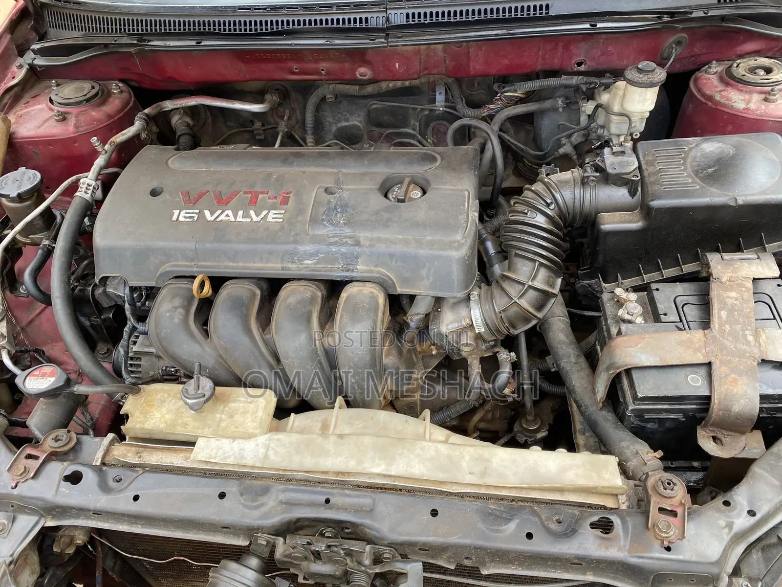 Toyota Corolla 2007 Red
