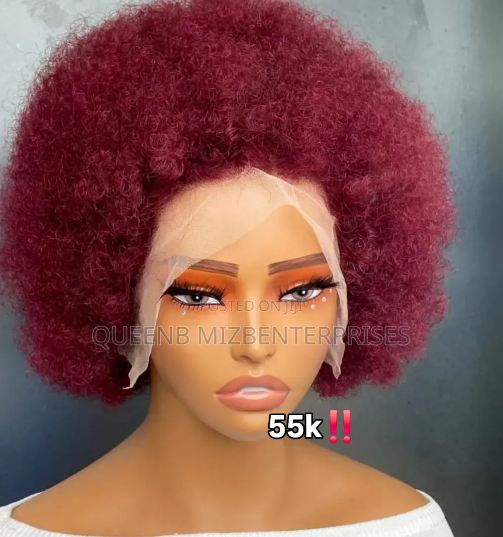 Afro Frontal Wig