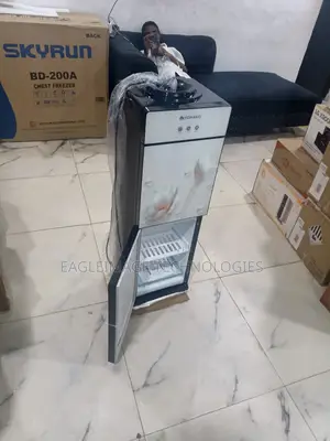 Modern Yohako Water Dispenser + Refrigerator for Workplace