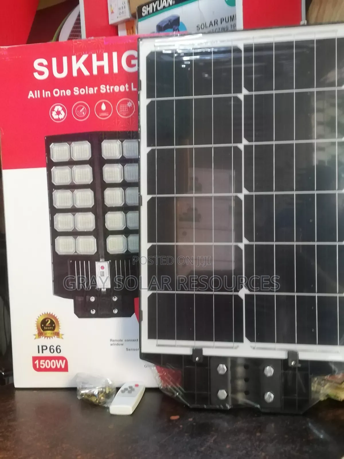 1500w Sukhig Solar Streetlight