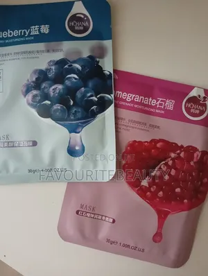 Natural Sheet Face Masks – Multiple Variants
