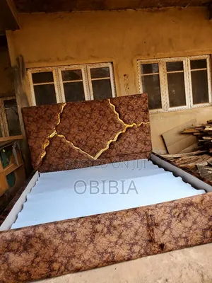 Padded Bedframe Available in 4 by 6, 6 by 6 and 6 by 7