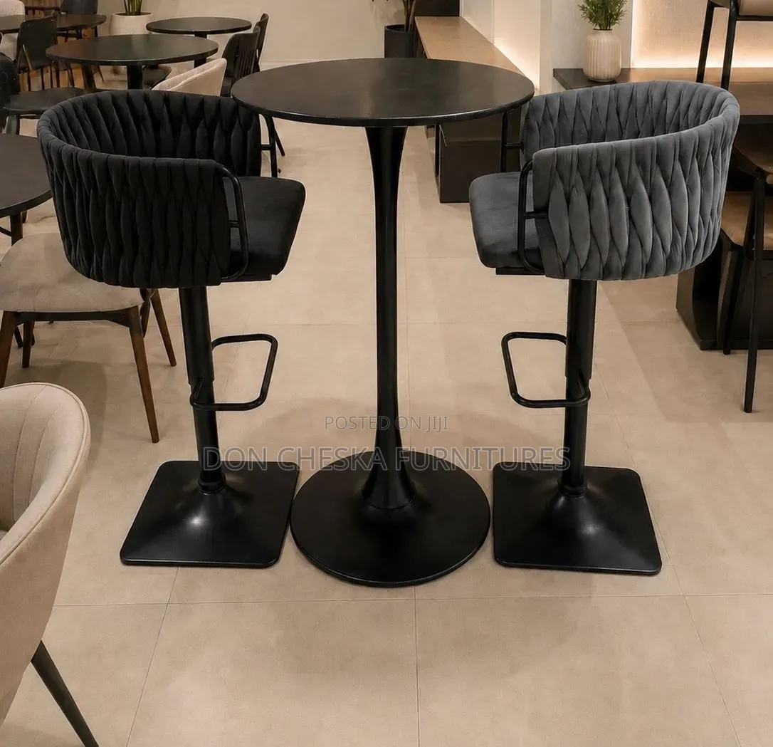 High Bar Stools and Table
