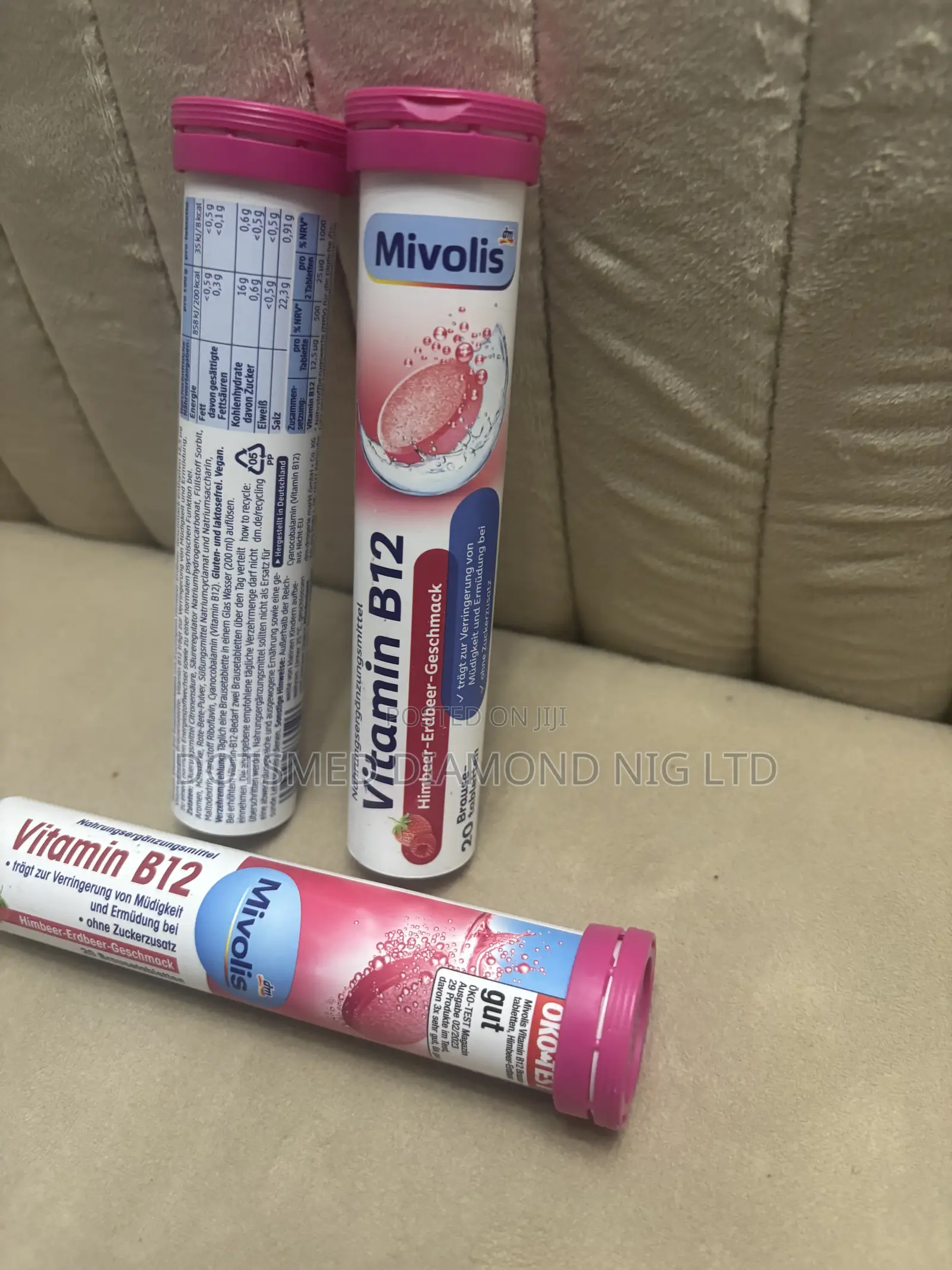 Original Mivolis Vitamin B12 Effervescent Tablets (20 Tablets)