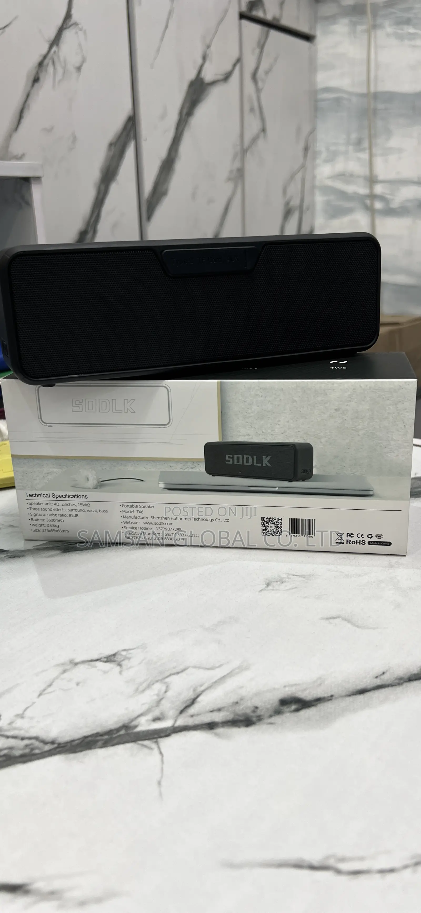 Sodlk Tx6 Bluetooth Speaker