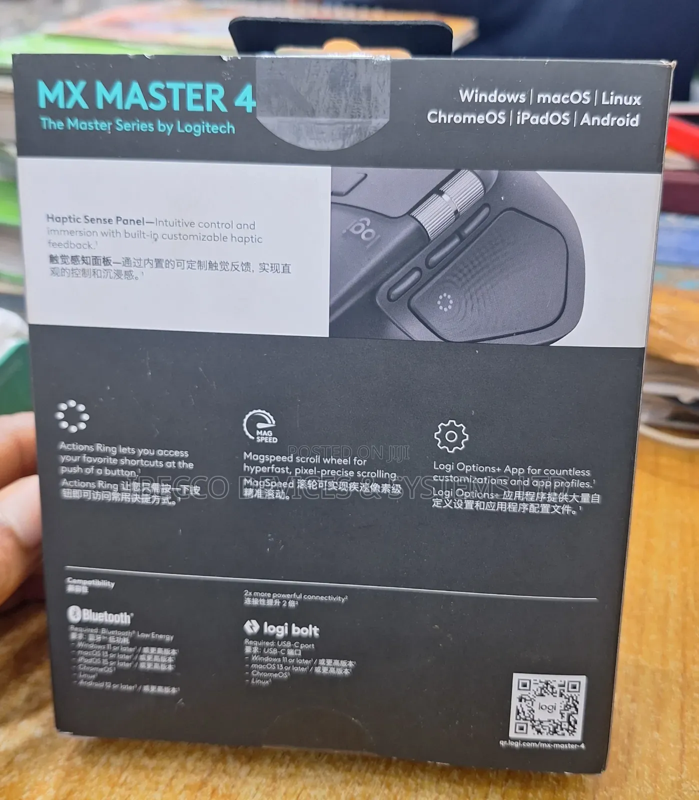Logitech Mx Master 4 Mouse