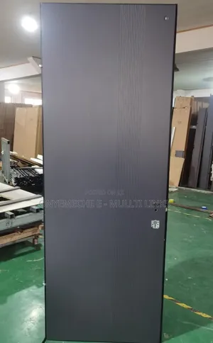 4ft Black Israeli Security Door Made of Steel.
