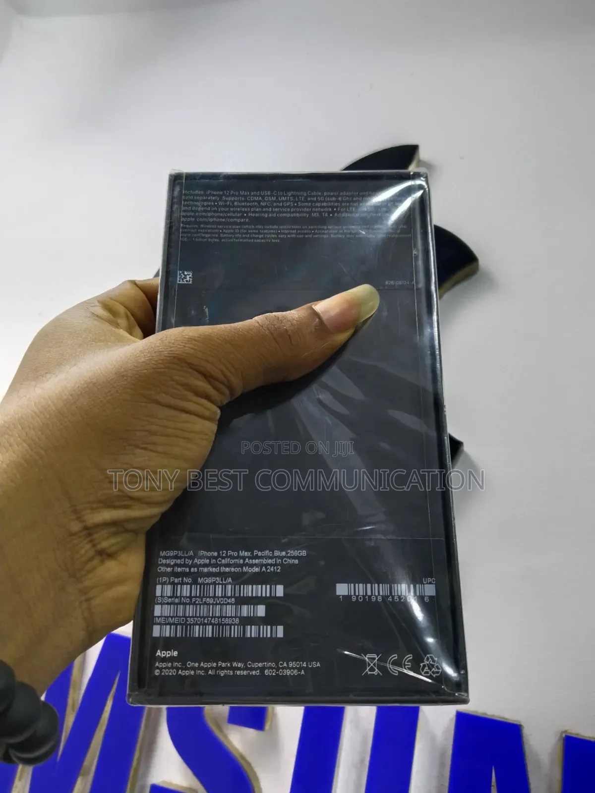 New Apple iPhone 12 Pro Max 256 GB Blue