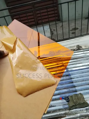Original 3mm Tinted Orange Acrylic Sheets